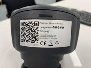 Enevo utilizes an app which installers put on their mobile phone or tablet to make replacing the old sensor - as easy as possible.
